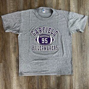 Vintage Russell Athletic Football T Shirt Large